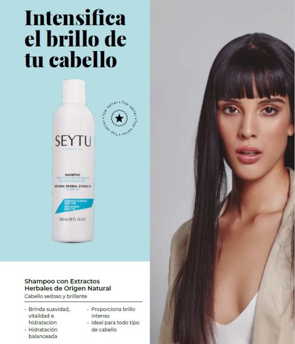 shampoo con extractos herbales seytu